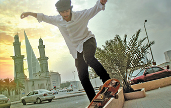 Gulf Weekly Skateboarding ace aims high